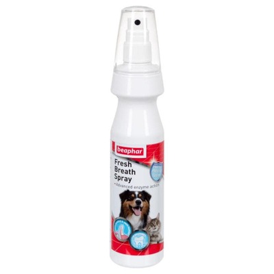 اسپری خوشبو کننده دهان سگ و گربه بیفار Beaphar مدل Fresh Breath Spray وزن 150 میلی گرم