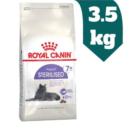 غذای خشک گربه رویال کنین Royal Canin مدل عقیم شده Sterilised +7 وزن 3.5 کیلوگرم