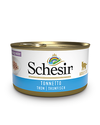 کنسرو شسیر Schesir با طعم تن ساده آب پز