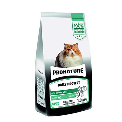 غذای خشک گربه بالغ پرونیچر Pronature Daily Protect با طعم مرغ